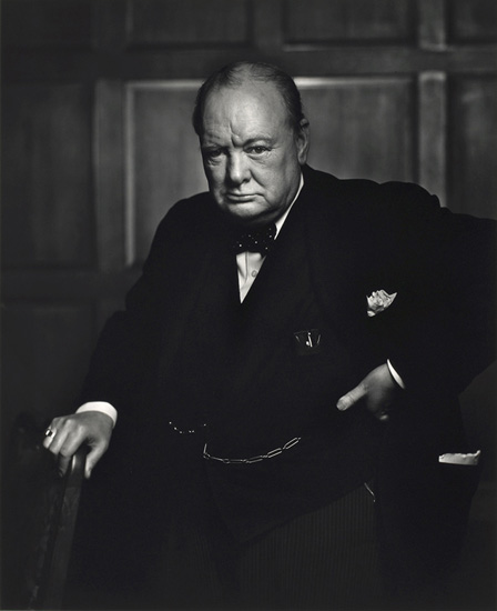 021 -  Grandes retratos - Yousoff Karsh - Winston Churchill (1941)