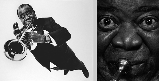 041 - Louis Armstrong - Philippe Halsman - 1966